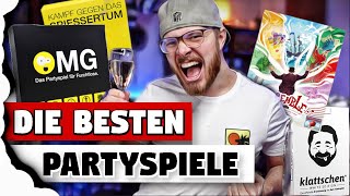 7 lustige Partyspiele für deine Brettspiele Feier 🥳 [upl. by Eirhtug652]