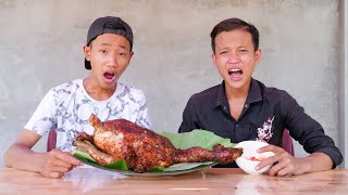 NERF GUN VLOG 01 CHICKEN BBQ GÀ NƯỚNG [upl. by Eirrej]