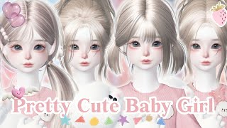 Zepeto Face Tutorial Pretty Cute Baby Girl  Oplas Zepeto Baby Girl  Zepeto Baby Girl Face Tutorial [upl. by Mount698]