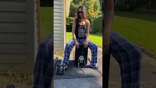 Emmanuelle Caplette is testing a Cajon Pedal by Gibraltar [upl. by Melise438]