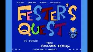 festers quest title screen for Atari 8bit [upl. by Pulsifer]