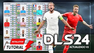 Installation Tutorial  DLS 19 MOD 24 Dream League Soccer 2024 ACTUALIZADO V2 [upl. by Lurette845]