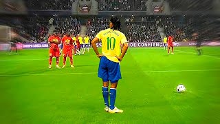 50 Vezes que RONALDINHO usou a MAGIA na SELEÇÃO [upl. by Blinnie]