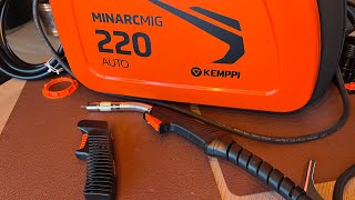 KEMPPI Minarcmig 220 Auto  Pistol Grip [upl. by Briscoe]