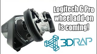 The 1st NEW Logitech G Pro wheel addon is coming And its not from Logitech 😮 [upl. by Aneerak]