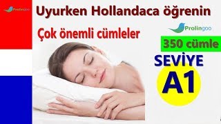 Hollandaca öğrenmek  En Önemli Hollandaca Kelime Öbekleri ve Kelimeler  Uykuda Öğrenme [upl. by Kev]