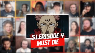 Curse Womb Must Die  Jujutsu Kaisen Season 1 Episode 4 Reaction Mashup [upl. by Klara181]