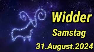 horoskop Widder Samstag 31 August 2024 [upl. by Thane332]