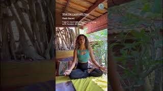 The Art of Living Yoga amp Ayurveda Training with Damien de Bastier  Testimonial from Paula Ibanez [upl. by Copland237]