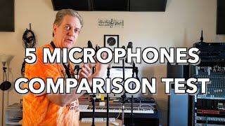 5 Microphones Comparison Test [upl. by Katherina]