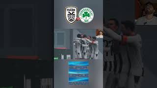 Samatta on the Counter  PAOK V Panathinaikos FC24 shorts [upl. by Audwin]