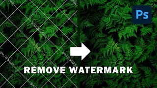 2 Easy Ways to Remove Watermark in Photoshop CC 2020 [upl. by Middlesworth809]