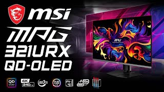 32 İNÇ 4K 240 HZ OLED MONİTÖR  MSI MPG 321URX QDOLED İncelemesi [upl. by Edylc]