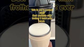 Cannot believe what this frother cup can do satisfyingvideo milkfrother coffee [upl. by Anniroc]