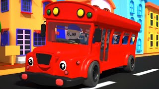 Bao Panda Autobus Chanson  Comptines pour Bébé  Musique Enfant  Dessins Animés [upl. by Oika]