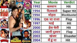 Sunil Shetty 1992  2022 All Movies Name list Sunil Shetty All Film Name [upl. by Ambrogio]