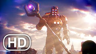 Avengers Vs CELESTIALS Fight Scene 4K ULTRA HD  Marvel Cinematic [upl. by Yelrac]