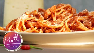 How to Make Pasta AMATRICIANA like an ITALIAN  Tasty and Easy [upl. by Phiona654]