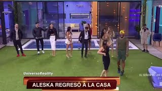 SERRATH ES ELIMINADA Y ASI REACCIONARON LOS FAMOSOS LA CASA DE LOS FAMOSOS 4 EN VIVO [upl. by Ocirnor496]