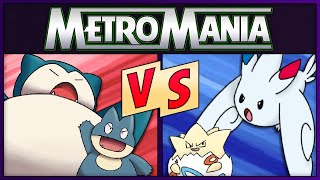 MetroMania Season 11 Semi Final 1 ♦ SNORLAX amp MUNCHLAX vs TOGEKISS amp TOGEPI [upl. by Sylram]