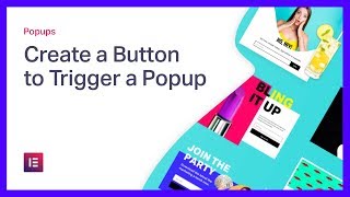 Create a Button to Trigger an Onclick Popup in Elementor PRO [upl. by Ramaj]