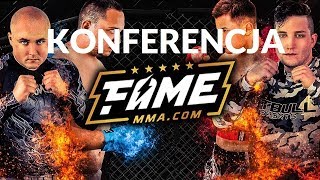 PIERWSZA KONFERENCJA FAME MMA  CAŁY LIVE [upl. by Chi138]