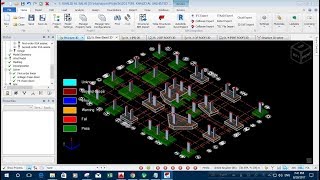 Footing Design in Tekla Structural Designer [upl. by Aleunamme]