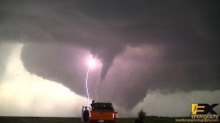 Two Tornadoes ENTIRE Cyclogenesis June 16 2014 [upl. by Sebbie663]