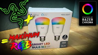 Best Budget Smart Home Lights 2021  Xiaomi Yeelight Review [upl. by Halsey]