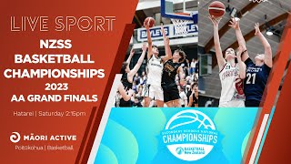 Main Court Day 6  GRAND FINALS  SECONDARY SCHOOLS NATIONAL CHAMPS 2023  Basketball [upl. by Mas]