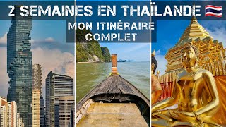 Itinéraire de 2 semaines en Thaïlande [upl. by Ainavi]