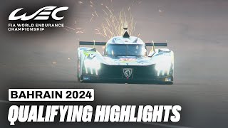 Qualifying And Hyperpole Highlights ⚡️ I 2024 Bapco Energies 8 Hours of Bahrain I FIA WEC [upl. by Eemyaj]