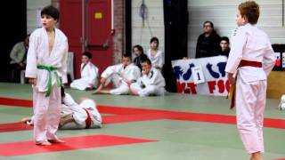 COMPETITION DE JUDO A AUBY 59950 [upl. by Enecnarf]