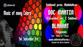 Doc Martin  Sublevel Music of Many Colors Los Angeles CA September 3 2011 [upl. by Tessler]