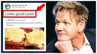 10 Times Gordon Ramsay Actually LIKED THE FOOD [upl. by Hak]