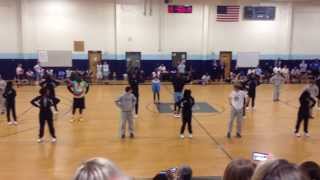 Githens Cheerleaders amp Boys Basketball Team [upl. by Anaahs]