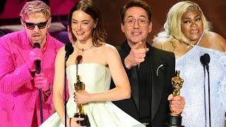 Oscars 2024 Recap Biggest Moments and What Didnt Air on TV [upl. by Boeschen]