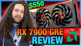 AMD Radeon RX 7900 GRE GPU Review amp Benchmarks vs RX 7900 XT 7800 XT RTX 4070 Super [upl. by Hortense598]