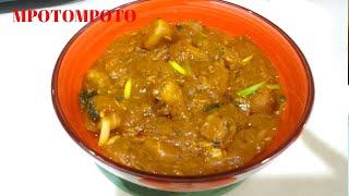 How to prepare delicious Ghanaian Cocoyam mpotompoto  Cocoyam Pottage [upl. by Yendroc224]