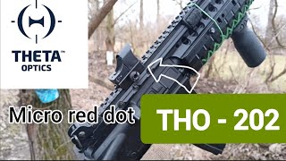 micro red dot THO202 Theta Optic  airsoft CZSK [upl. by Ricardama]