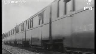 Worlds smallest railway resumes public service 1946 [upl. by Heidy]