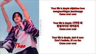 P1Harmony  JUMP RomHanEng Lyrics Color amp Picture Coded [upl. by Jamnes142]