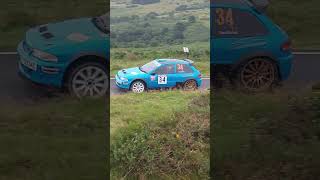 At Mewla Rally In Wales 🏴󠁧󠁢󠁷󠁬󠁳󠁿 on 25th August 2024 With Car 34 Layton Waters In His Proton Evo8 👍🙂 [upl. by Phemia]