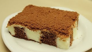 Gefüllter Kuchen Rezept  Kuchen mit Pudding füllung [upl. by Presley]