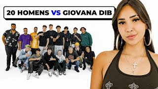 20 HOMENS vs GIOVANA DIB [upl. by Alaekim149]