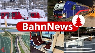 Neues für die SBahnen Wien und Mitteldeutschland Schneechaos flexible Zugabteile etc  BahnNews [upl. by Benis267]