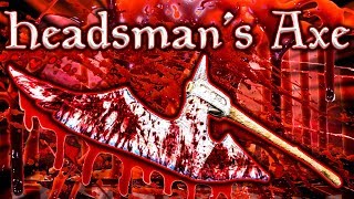 Skyrim SE  Headsmans Axe  Unique Weapon Guide [upl. by Weikert188]