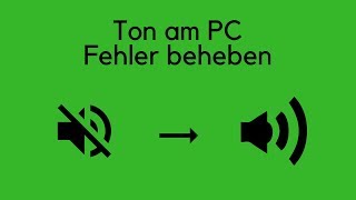 Computer Ton funktioniert nicht  Tutorial 22  PC Center [upl. by Augustine]