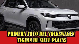 Primera foto del Volkswagen Tiguan de siete plazas [upl. by Schober948]