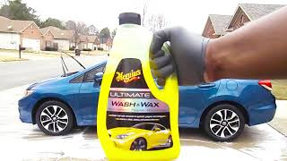 Review of Meguiars Ultimate Wash and Wax car soap [upl. by Jonathon570]